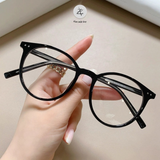  Gọng kính Zay Eyewear TR 17171 dáng tròn nhựa TR90 phong cách hàn quốc 