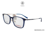  Gọng kính New Balance ZETAFLEX NBZ09463X dáng vuông nhựa & titanium chính hãng fullbox 