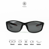  Kính mát phân cực polarized New Balance NB08139X dáng vuông nhựa TR90 dẻo chính hãng fullbox 