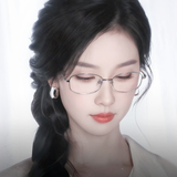 Gọng kính Zay Eyewear 8933 dáng chữ nhật Titanium phong cách Hàn Quốc