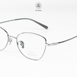  Gọng kính Gusoo 33052 dáng mắt mèo Titanium chính hãng 