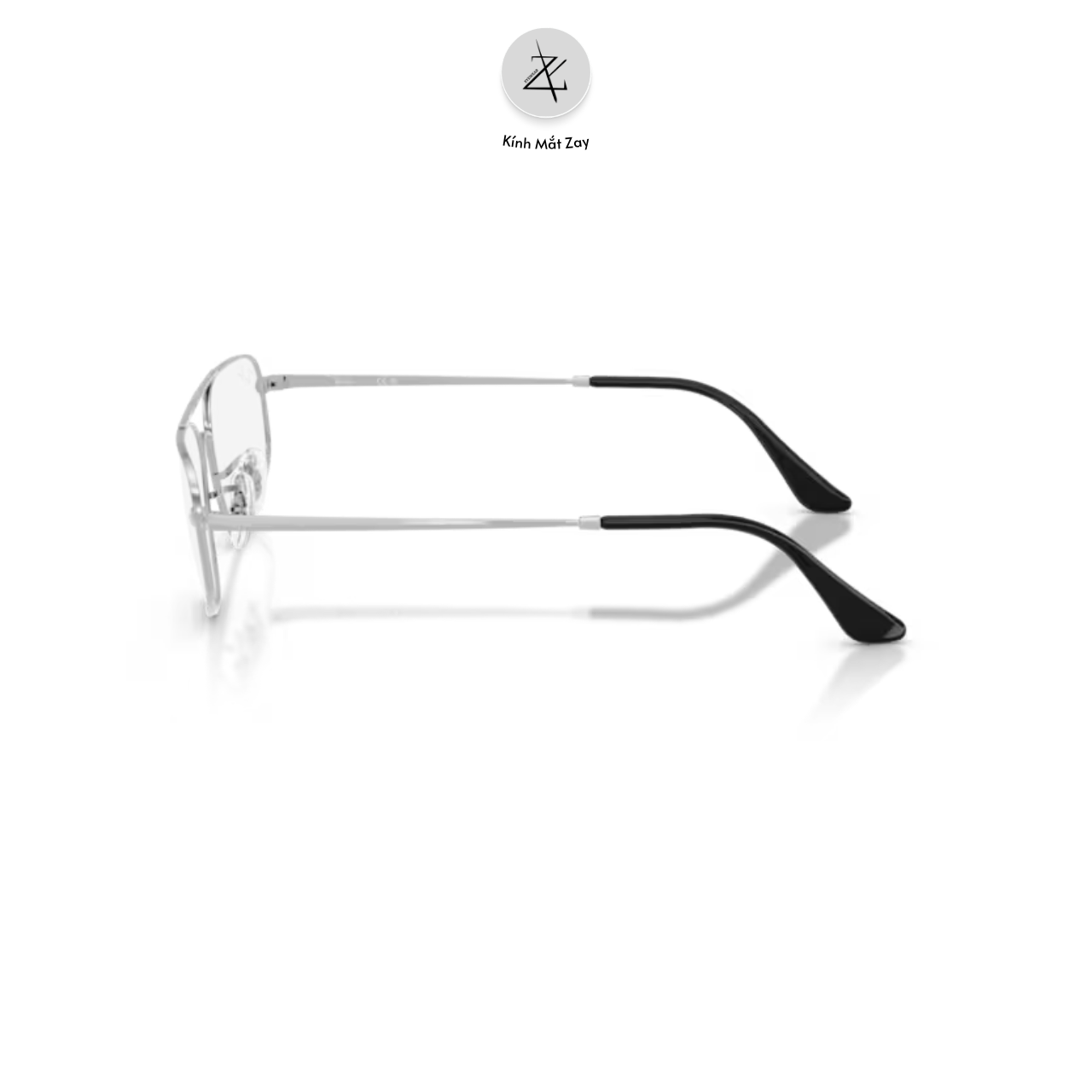  Gọng kính RayBan 0RX6550 dáng phi công kim loại chính hãng fullbox 