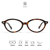  Gọng kính Zay Eyewear Vivienne Westwood BC 2237 dáng oval nhựa acetate phong cách Hàn Quốc 