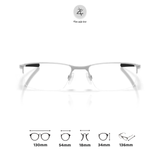  Gọng kính nửa khung Oakley Socket 5.5 0OX3218 dáng chữ nhật kim loại C-5™ Metal Alloy chính hãng fullbox 