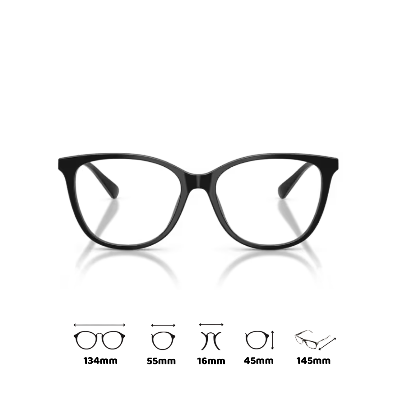  Gọng kính Coach 0HC6297D dáng mắt mèo nhựa Acetate chính hãng fullbox 
