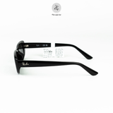  Kính mát RayBan x Jennie 0RB4436D dáng chữ nhật nhựa Bio-Based Injected chính hãng fullbox 