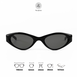  Kính mát Gentle Monster EQ dáng mắt mèo nhựa acetate cao cấp fullbox 
