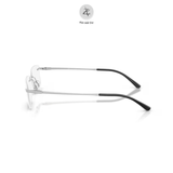 Gọng khoan không viền RayBan 0RX8781D dáng chữ nhật Titanium chính hãng fullbox
