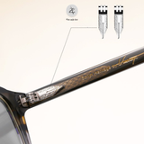  Gọng kính Zay Eyewear F22246 dáng vuông nhựa TR90 phong cách hàn quốc 