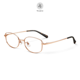  Gọng kính Zay Eyewear B-7000 dáng lục giác titanium cách thời trang cao cấp 