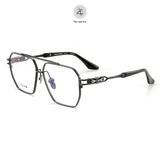  Gọng kính Chrome Hearts CH5313 dáng phi công titanium cao cấp fullbox 
