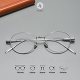  Gọng kính GG16990 dáng oval titanium cao cấp 