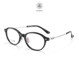  Gọng kính Chrome Hearts CH5610 dáng oval nhựa Acetate & Titanium cao cấp fullbox 