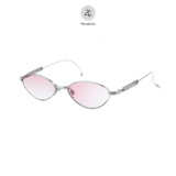  Gọng kính Gentle Monster MM216 dáng oval titanium cao cấp fullbox 