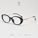  Gọng kính Zay Eyewear G6020 dáng oval phong cách Hàn Quốc 