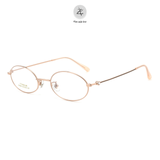  Gọng kính Zay Eyewear 93805 dáng oval titanium phong cách Hàn Quốc 