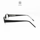  Gọng kính nửa khung K9200 dáng oval nhựa TR90 dẻo cao cấp 