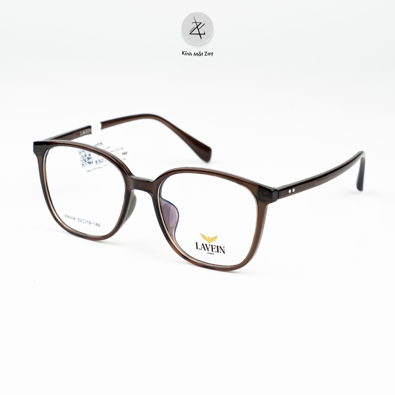  Gọng kính Lavein Paris 99004 dáng vuông nhựa TR90 chính hãng fullbox 
