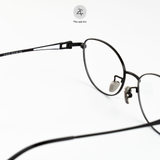  Gọng kính Zay Eyewear F-5110 dáng mắt mèo titanium phong cách thời trang cao cấp 