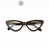  Gọng kính Prada PR06VS dáng mắt mèo nhựa acetate cao cấp fullbox 