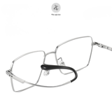  Gọng kính Zay Eyewear 98668 dáng đa giác titanium phong cách Hàn Quốc 