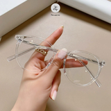  Gọng kính Zay Eyewear TR 17171 dáng tròn nhựa TR90 phong cách hàn quốc 
