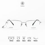  Gọng kính TITIOT 22065 dáng Vuông Titanium fullbox chính hãng 