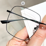 Gọng kính Zay Eyewear 121219 dáng vuông titanium phong cách thời trang cao cấp