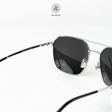  Kính mát phân cực polarized Ristaky 8970 dáng phi công Titanium chính hãng 