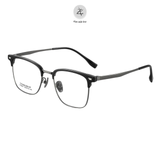  Gọng kính nửa khung Zay Eyewear 72001 dáng vuông phong cách hàn quốc 