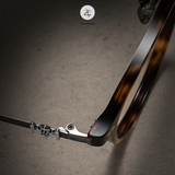  Gọng kính Chrome Hearts CH5610 dáng oval nhựa Acetate & Titanium cao cấp fullbox 