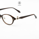  Gọng kính Vivienne Westwood BC 2124 dáng oval nhựa acetate phong cách Hàn Quốc 