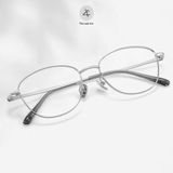  Gọng kính Zay Eyewear Z012 dáng mắt mèo titanium phong cách Hàn Quốc 