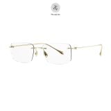  Gọng khoan không viền Bolon BR1003 dáng vuông titanium chính hãng fullbox 