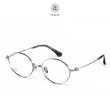  Gọng kính Zay Eyewear Vivienne Westwood V8003T dáng tròn Titanium phong cách Hàn Quốc 