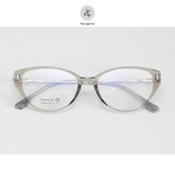 Gọng kính Zay Eyewear P30559 dáng mắt mèo nhựa TR90 phong cách Hàn Quốc 