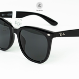  Kính mát RayBan 0RB4379D dáng vuông nhựa Nylon chính hãng fullbox 