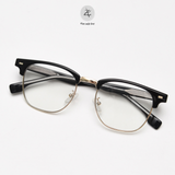  Gọng kính Zay Eyewear LY2326 dáng vuông nửa khung phong cách hàn quốc 