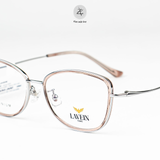 Gọng kính Lavein Paris V9010 dáng mắt mèo titanium & nhựa TR90 chính hãng fullbox