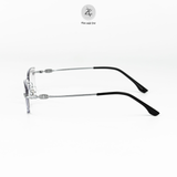  Gọng khoan không viền 69053-99 dáng chữ nhật titanium dẻo cao cấp 