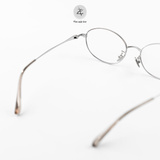  Gọng kính Zay Eyewear 08165 dáng oval Titanium phong cách Hàn Quốc 