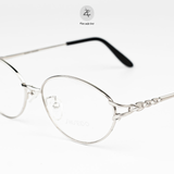  Gọng kính S-2711 dáng oval titanium phong cách thời trang cao cấp 