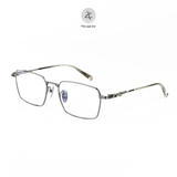  Gọng kính Chrome Hearts CH8093 dáng chữ nhật titanium cao cấp fullbox 