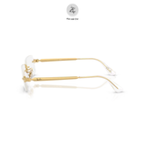  Gọng khoan không viền RayBan X ASAP Rocky 0RX3928V dáng chữ nhật kim loại chính hãng fullbox 