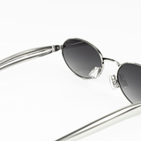  Kính mát Bottega Venenta BV1386S dáng oval hợp kim cao cấp 