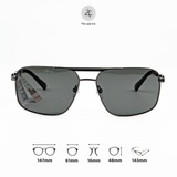  Kính mát Parim 76068 dáng phi công titanium & nhựa acetate chính hãng fullbox 