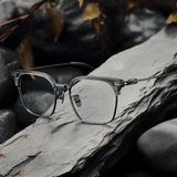 Gọng kính Zay Eyewear 80869 dáng vuông titanium cao cấp