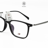  Gọng kính New Balance NBO09475Z dáng vuông nhựa & titanium chính hãng fullbox 