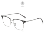  Gọng kính nửa khung BV 81036 dáng vuông titanium cao cấp 
