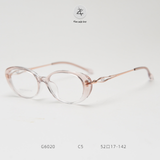  Gọng kính Zay Eyewear G6020 dáng oval phong cách Hàn Quốc 